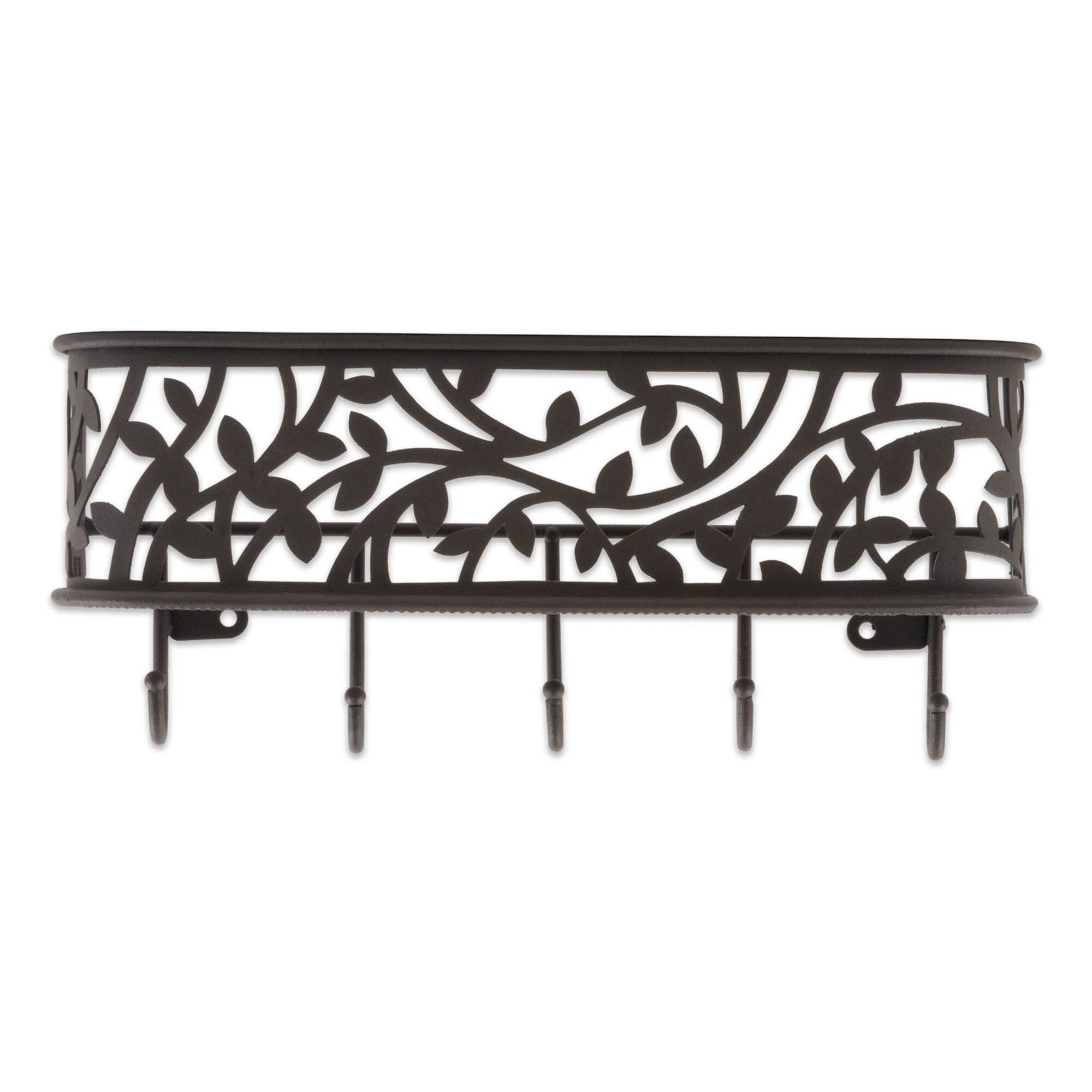 Wall Mount Mail & Key Organizer Bronze